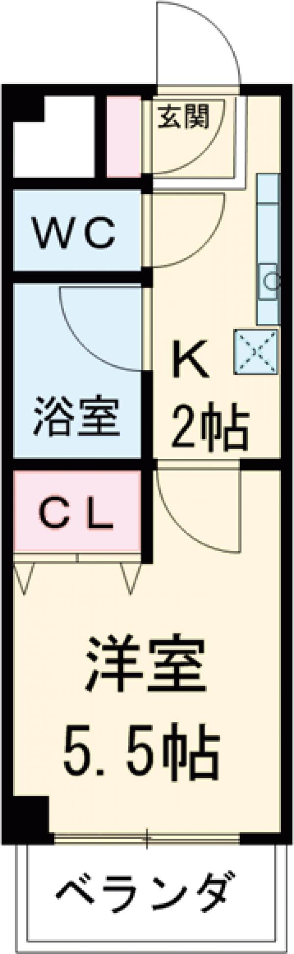 パルクベール下井草の間取り