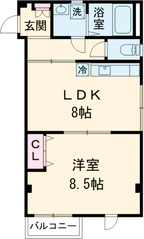 トレヴェーレの間取り