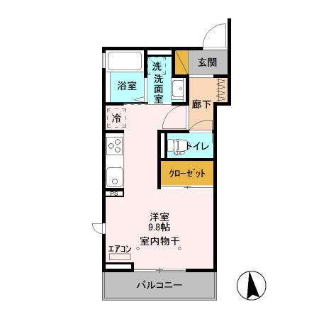 ベルフォーレの間取り