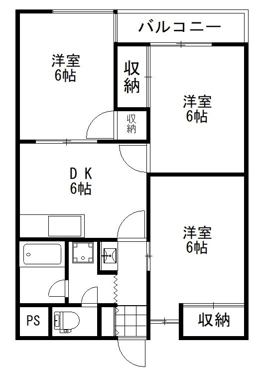 アトレ蕨の間取り