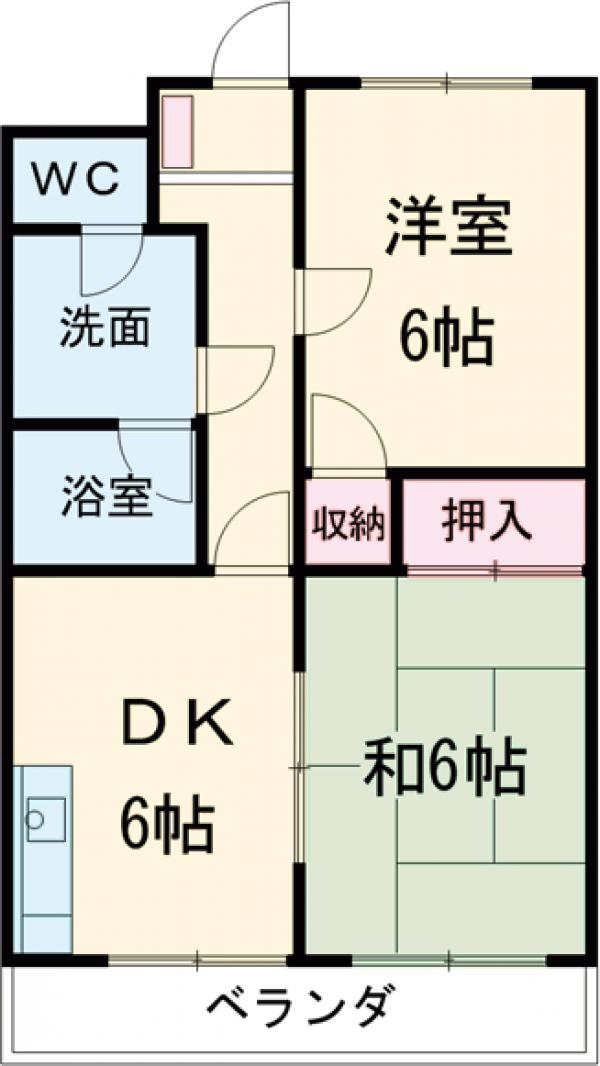 リビエール・カタセの間取り