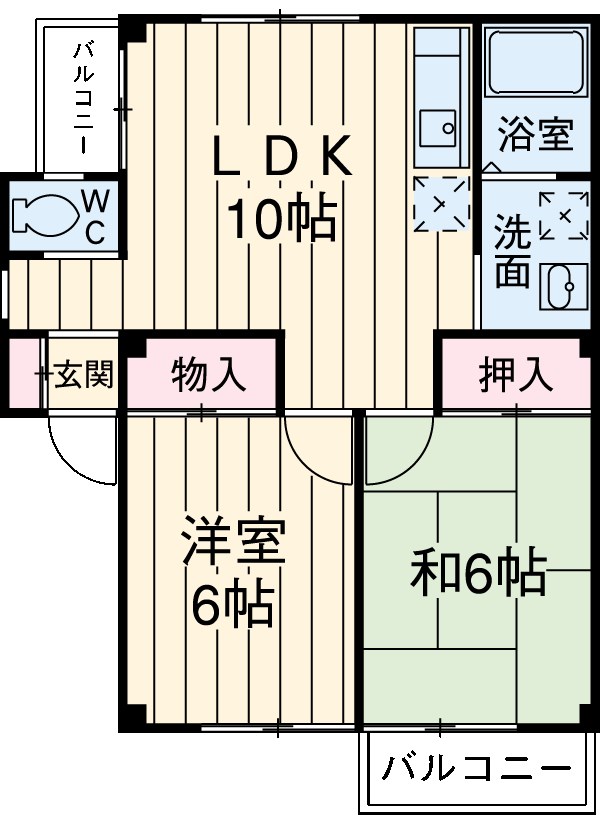 アトリエの間取り