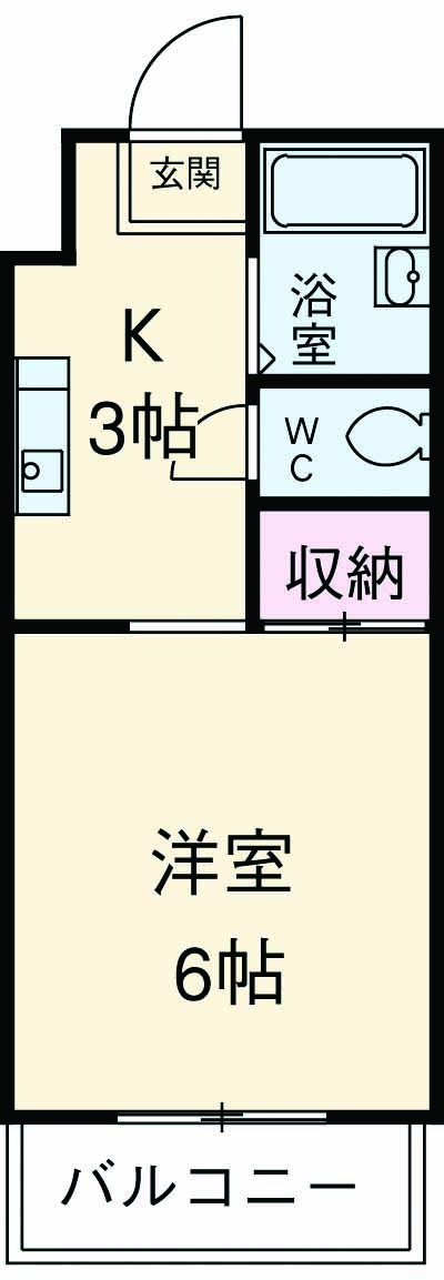 コスモス24の間取り