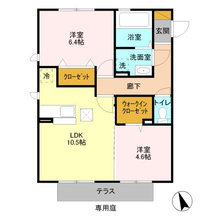 アーバンペアⅤの間取り