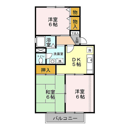 ドリームシティの間取り