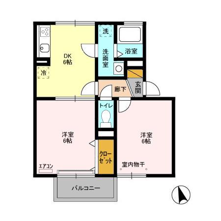 オークヒルズの間取り