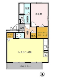 セルブランド S棟・L棟の間取り