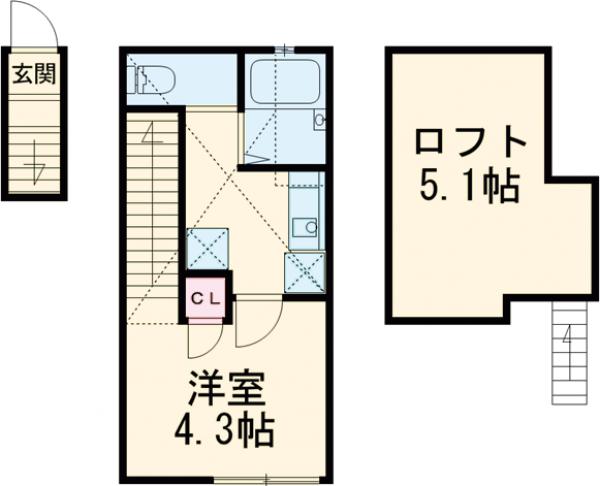 マイ ショコラの間取り
