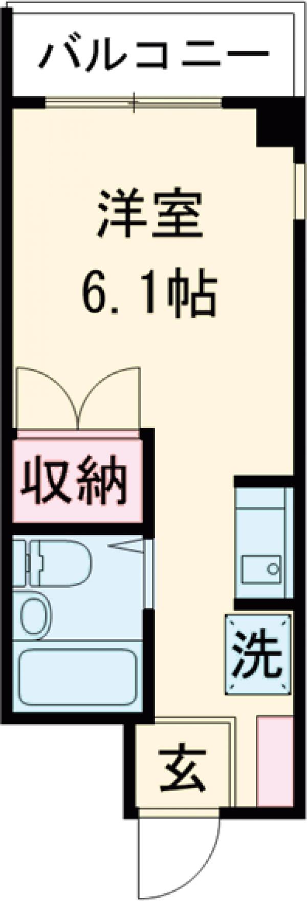 キャッスルアメニティの間取り