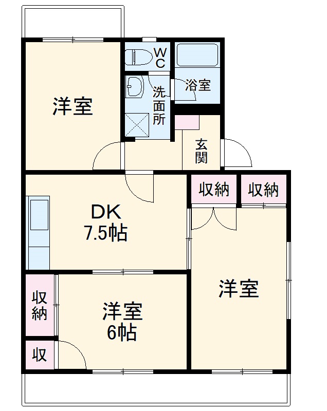 アドラシオンの間取り