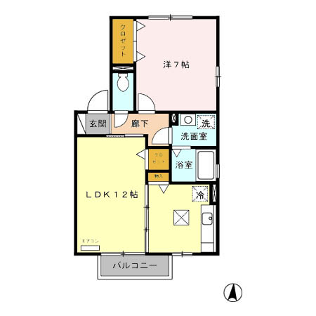 ハイツ・プリマベーラの間取り