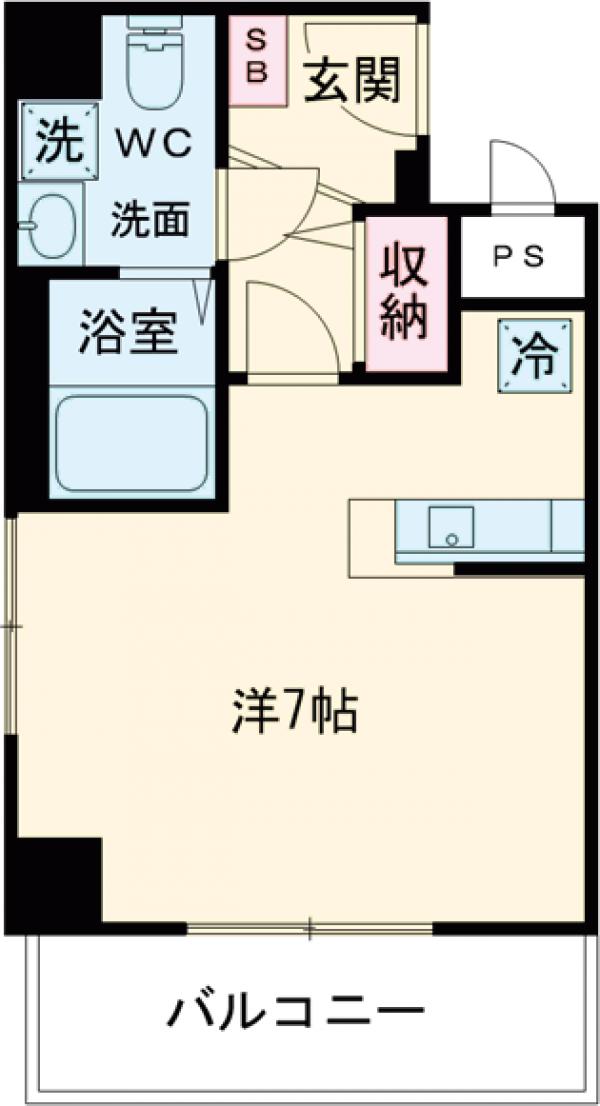 ベルストーク1の間取り
