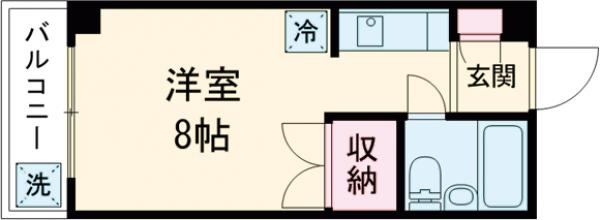 トモエハイツの間取り