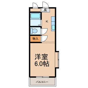 エステートピア西都賀の間取り