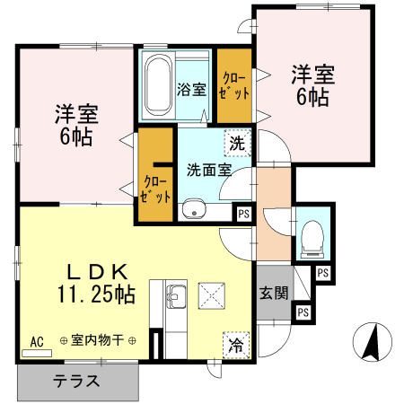 アメージング エステートの間取り