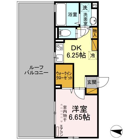 パークサイドSOGAの間取り