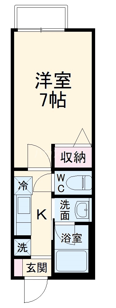シャルム桜木の間取り
