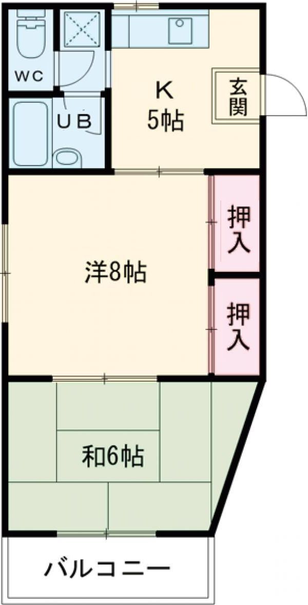 サンピア中川の間取り