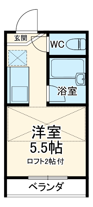 パンシオンつきみ野の間取り