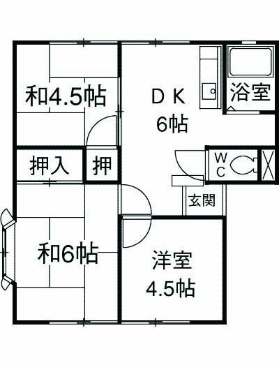 ウインディーコヤマの間取り