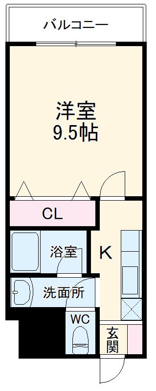 アルシェ浜松の間取り