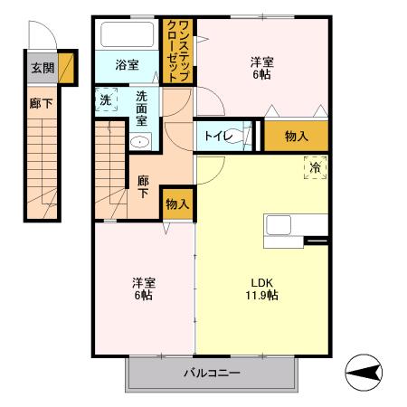 アールグレイスの間取り