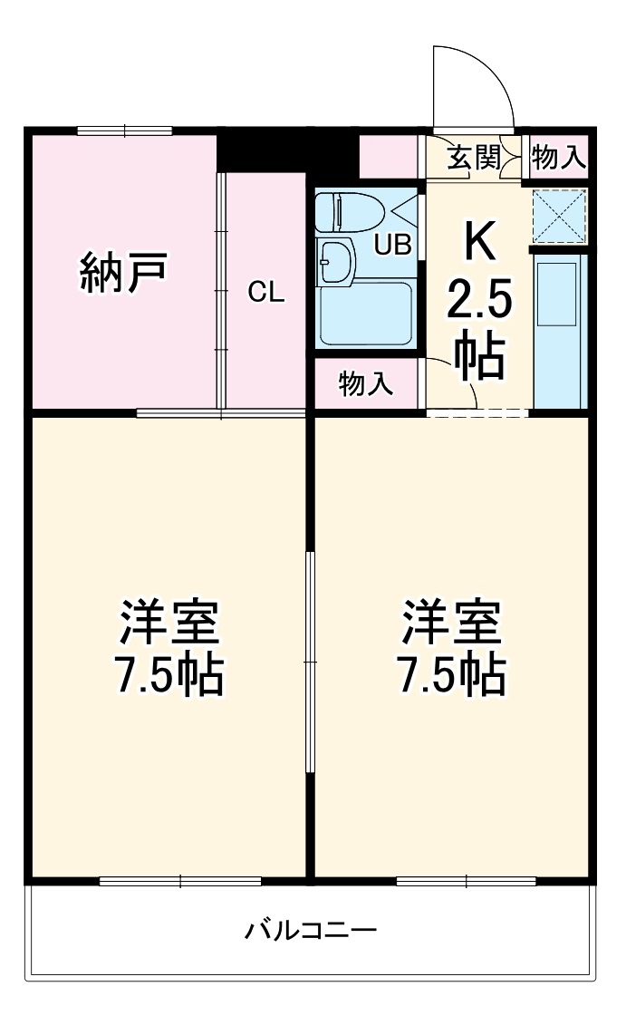 サンパーク南浦和の間取り