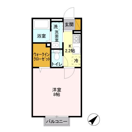 IRマスヤ Aの間取り