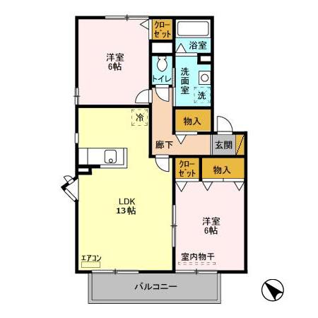 メイプルハウス CⅠ・Ⅱ・Ⅲの間取り