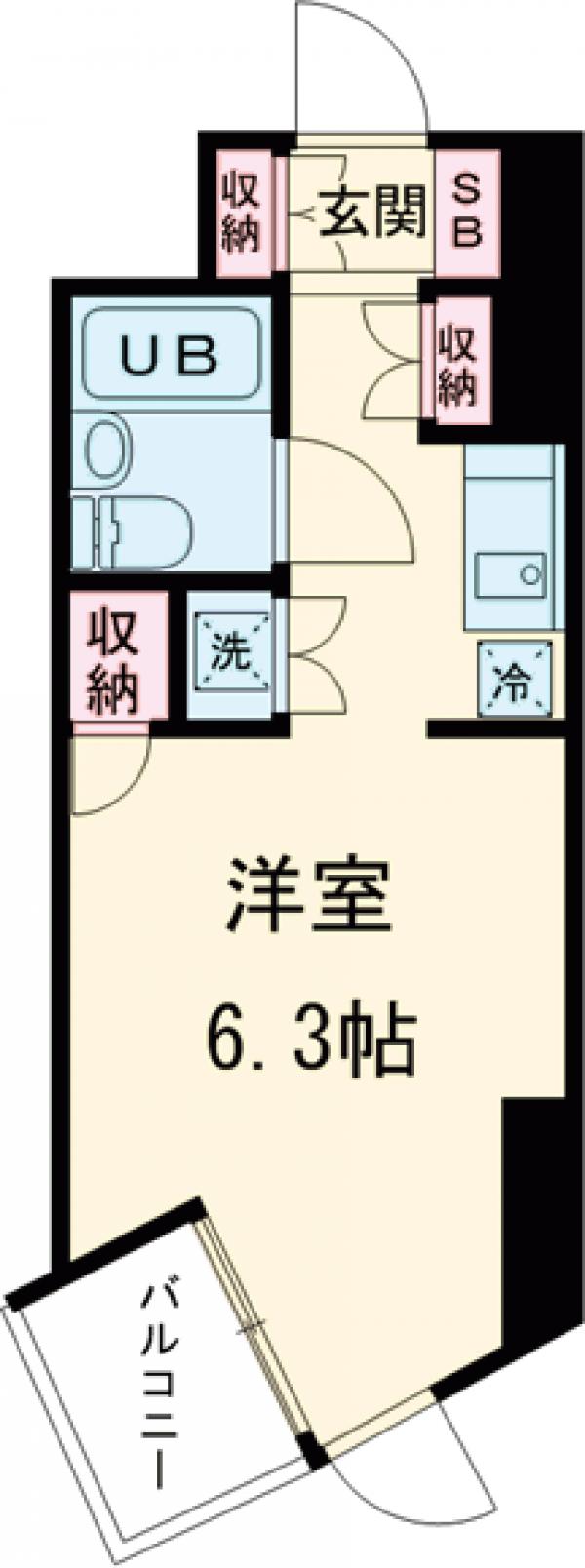 ドミトリー原町田の間取り
