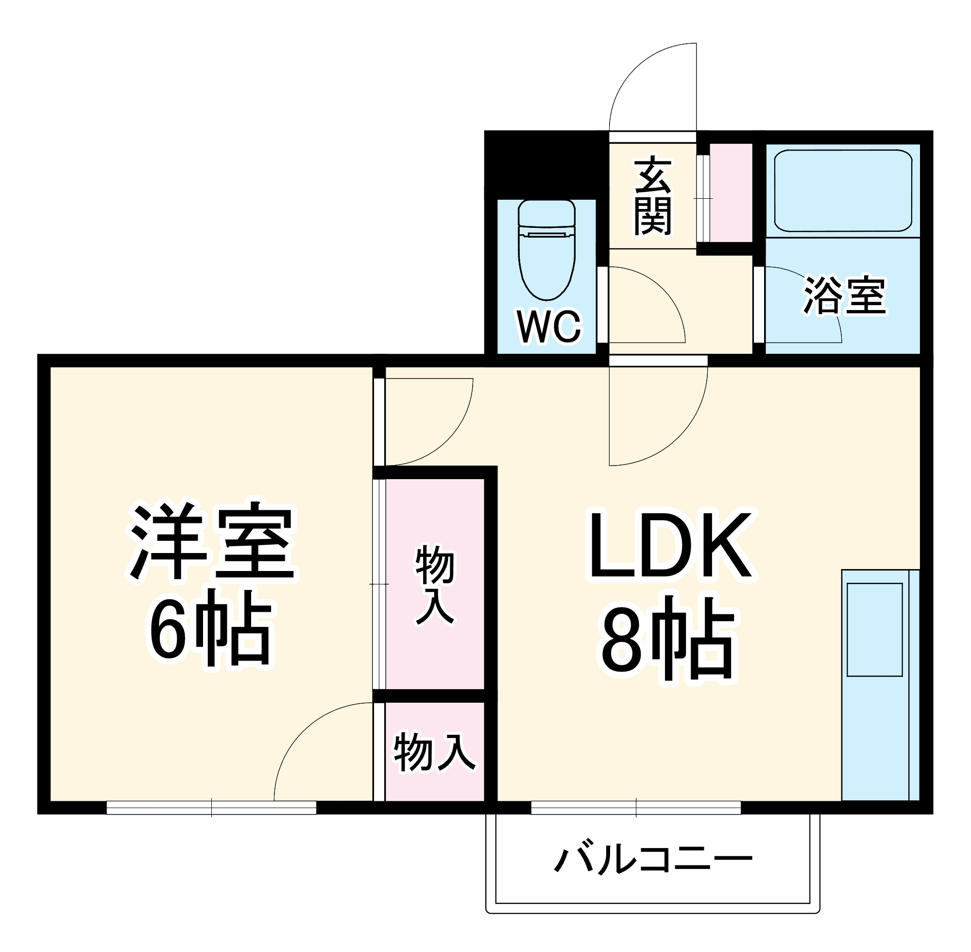 常盤ハイツの間取り