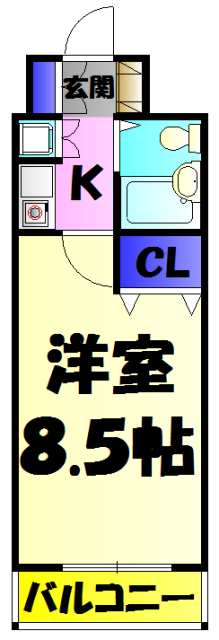 ジェネピア東千葉の間取り