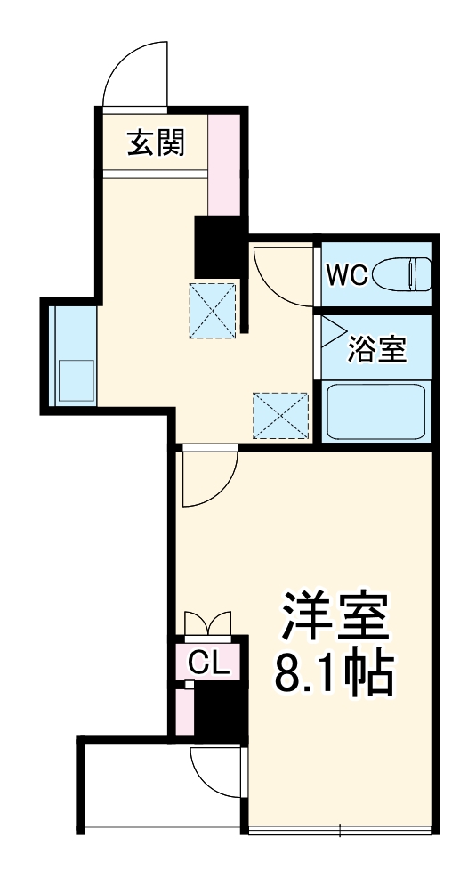 パークサイド千葉の間取り