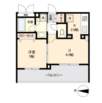 CASSIA新高円寺の間取り