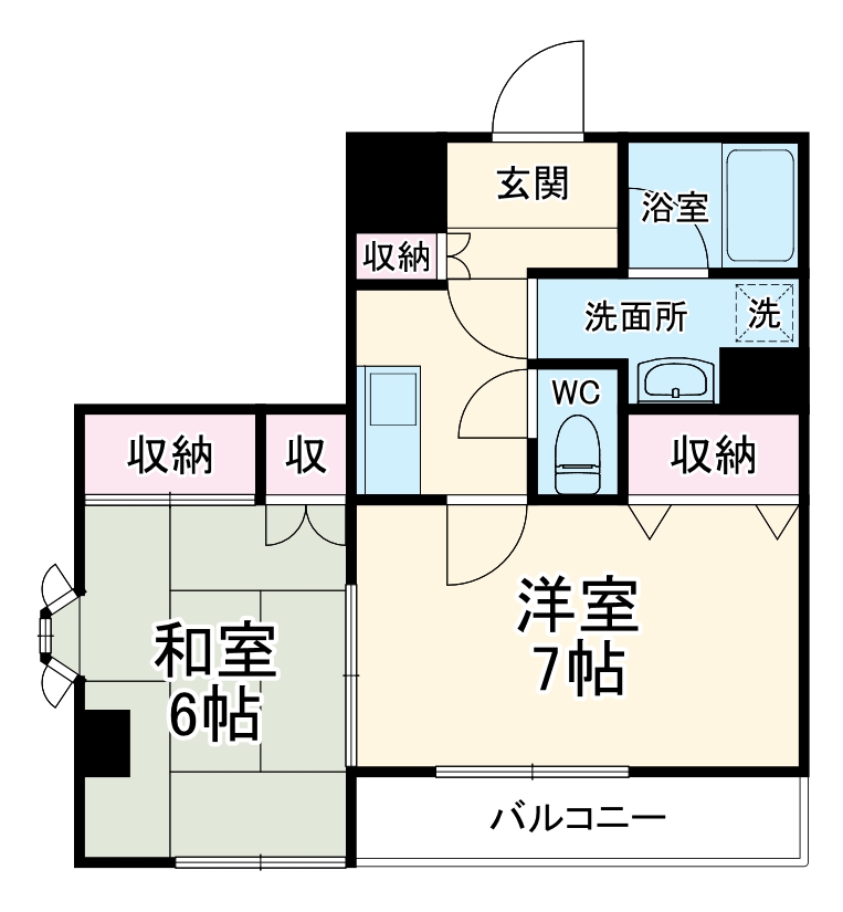 ブリュッヘンパークの間取り