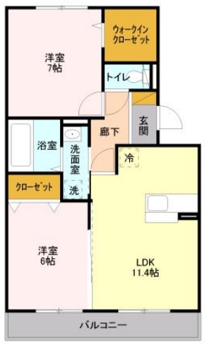 サンプットコートの間取り