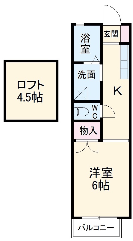 ロイヤル・タカラⅠの間取り