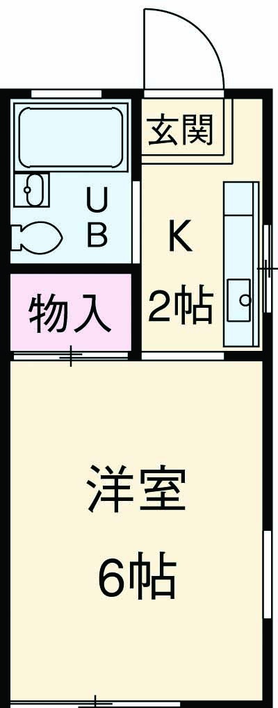 コーポセニョリータ2の間取り