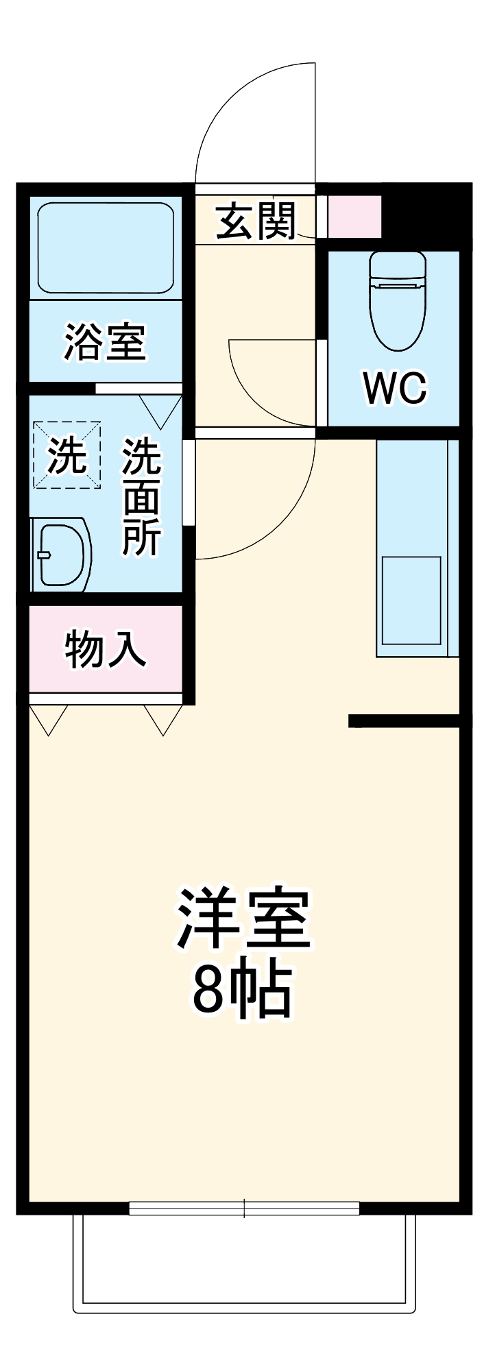 ヴィータ・ディステッサの間取り