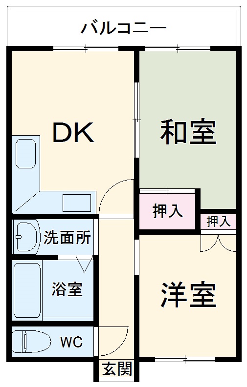 グランパレスの間取り