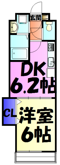 YMK稲毛の間取り