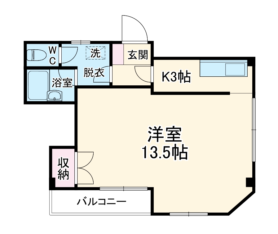 ウィステリアメゾンⅡの間取り