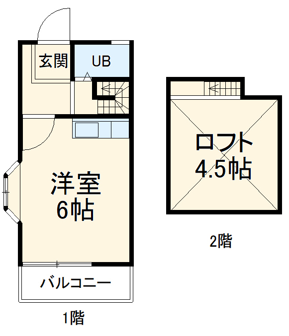 クレイドルⅢの間取り