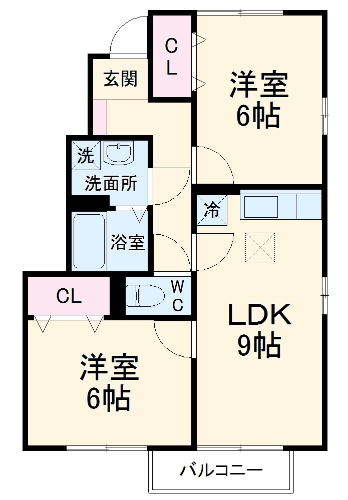 ブリックスクエアの間取り