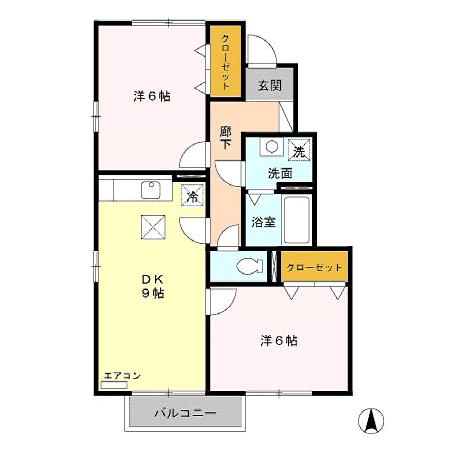 ブリックスクエアの間取り