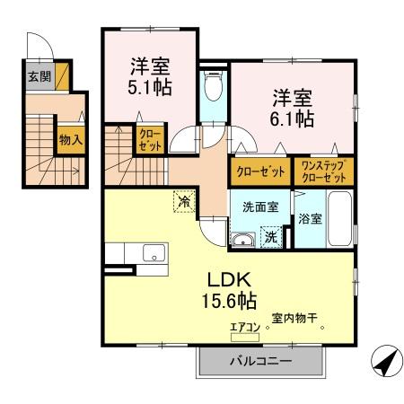 シティアレイの間取り