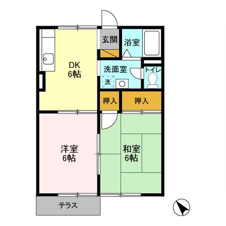 プチパレスの間取り