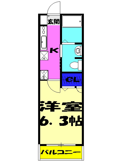 メゾンすずらんの間取り