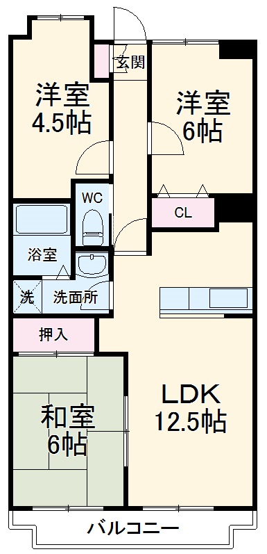 2/3 間取