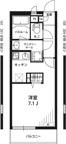 リブリ・La CASAの間取り